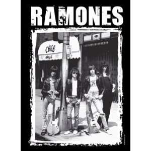  Ramones CBGB 30x40 Textile Flag Poster