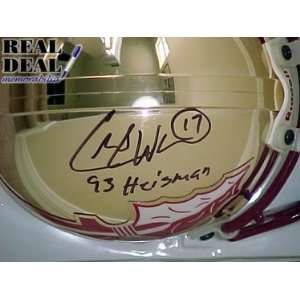Florida State Seminoles (FSU) 93 Heisman Charlie Ward Autographed 