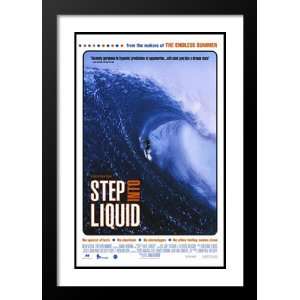 Step Into Liquid 20x26 Framed and Double Matted Movie Poster   Style A 