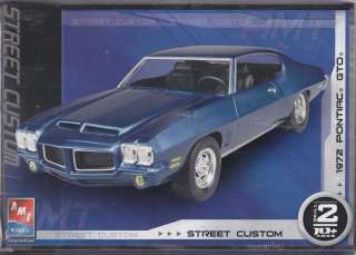1972 PONTIAC GTO Street Custom 1/25th Plastic Model Kit #38162 New 