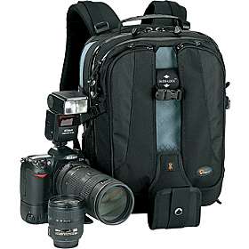 Vertex 100 AW Camera/Laptop Backpack Black/Gray