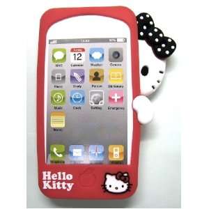   Kitty Hide and Seek 3D Cover for iPhone 4S/4 (Red)