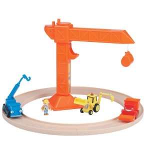   The Builder Snap Trax Vehicle And Crane Set With Track Toys & Games