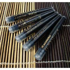  Kuretake Sumi Brush Pen Refill Ink Cartridges (5/pack 