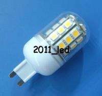 1x G9 Warm White bulb 30 5050 SMD LED lamp 220~240V With transparent 