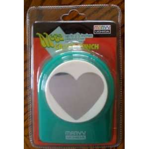  Marvy Uchida Mega Craft Punch 2 1/2 HEART MGCP C Green 