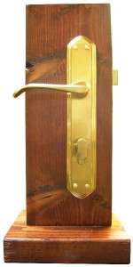 Brass Entry Door Lever lock Handle Mortise Lockset  