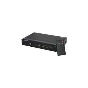  New   StarTech 4 Port Component Video Switch with RS 232 