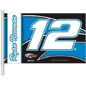  Ryan Newman #12 NASCAR Car Flag