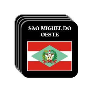 Santa Catarina   SAO MIGUEL DO OESTE Set of 4 Mini Mousepad Coasters