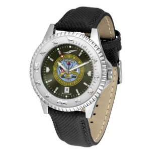  AnoChrome Mens Watch with Nylon/Leather Band