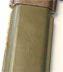 Original M3 PAL Trench Knife & USM8 Scabbard BMCO WWII Era  