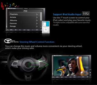 CAR DVD GPS 2 DOUBLE DIN DVBT TV Player Stereo CD 14GD  