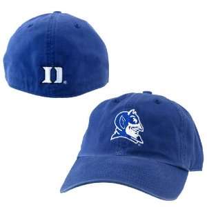 Twins Enterprise Duke Blue Devils Royal Blue Franchise Fitted Hat 