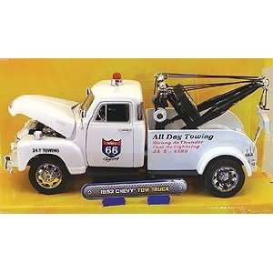   Jada JA99098W 1953 Chevrolet Highway 66 Tow Truck, White Toys & Games