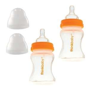  BPA Free Plastic Bottles (2pk) Baby