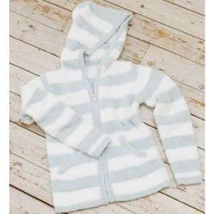  Aqua Ice and White Striped Bamboo Chic Hoodies Kitchen 