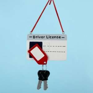  4.25 RESIN DRIVER LICENSE ORNAMENT