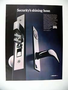   Series Mortise Lockset door lock locks 1979 print Ad advertisement