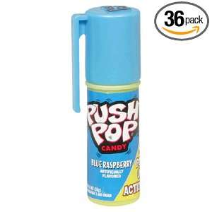 Topps Push Pop, Assorted, 0.5 Ounce Pops (Pack of 36)  