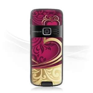  Design Skins for Nokia 3110   Heart of Gold Design Folie 
