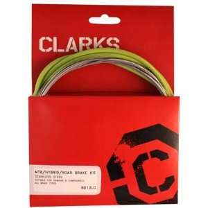 Clarks Stainless Steel Sport Brake Kit Cable Brake Clk Kit F+R Ss Spt 