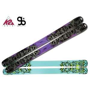  K2 Obsethed Skis with Integrated Griffon Schizofrantic 