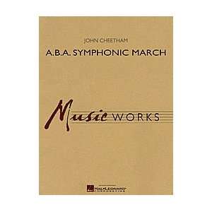  A.B.A. Symphonic March Musical Instruments