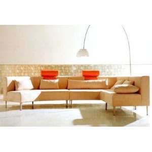    Alexis Retro Modern Sectional Sofa Chaise Set