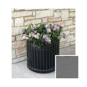 Wausau Tile MF8010GY Metal Armor Planter  Kitchen 