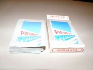Deck of Piedmont Airlines playing cards  