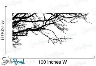 Vinyl Wall Decal Sticker Tree Top Branches 100 X 44  