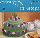 vintage knitting pattern floral tea cosies cosy cozy 