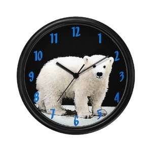  Polar Bear Cub Wildlife Wall Clock by 