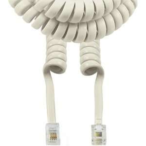  Axis 302 025iv 25 ft Handset Coil Cord (ivory 