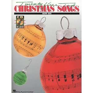 25 Top Christmas Songs   Alto Sax   Songbook and CD 