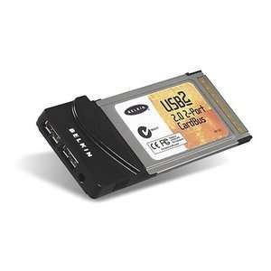  Belkin Hi Speed USB 2.0 Notebook Card. 2PORT USB 2.0 