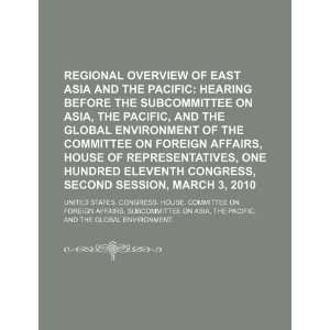 Regional overview of East Asia and the Pacific hearing 