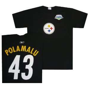  Troy Polamalu Pittsburgh Steelers Super Bowl Name and 