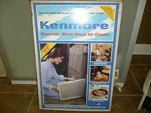 Kenmore Whole House Electronic Air Cleaner (replaces paper cleaner 