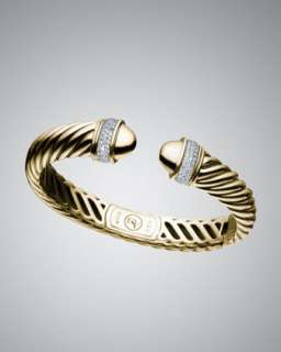 Pave Diamond Waverly Sculpted Cuff