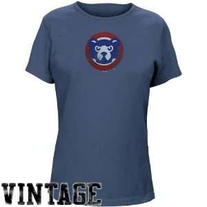   Heather Navy Blue Cooperstown Big Time Play T shirt