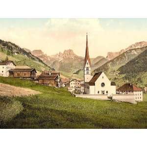  Vintage Travel Poster   St. Christina Tyrol Austro Hungary 