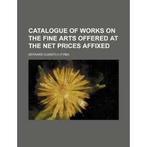  Catalogue of works on the fine arts offered at the net 