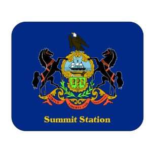   Flag   Summit Station, Pennsylvania (PA) Mouse Pad 