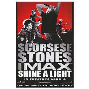  Shine A Light Original Movie Poster, 27 x 40 (2008 