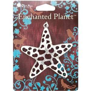   Pendants, Starfish Large, Ant. Silver, 1/Pkg Arts, Crafts & Sewing