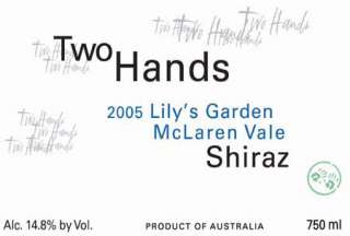 Two Hands Lilys Garden Shiraz 2005 