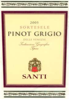   all santi wine from veneto pinot gris grigio learn about santi wine