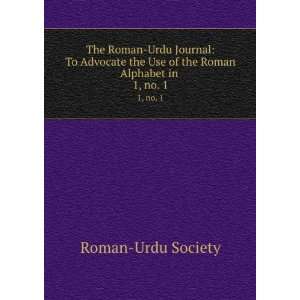 com The Roman Urdu Journal To Advocate the Use of the Roman Alphabet 